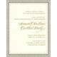Silver and Gold Christmas Tree Die-cut Invitations Image 2 of 2